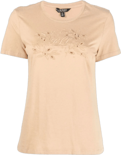 Katlin embroidered-detail T-shirt