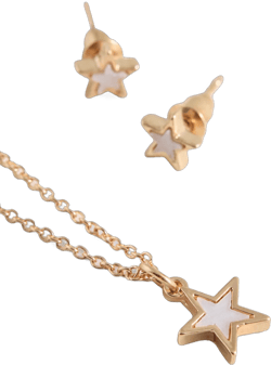 Necklaces and earrings set