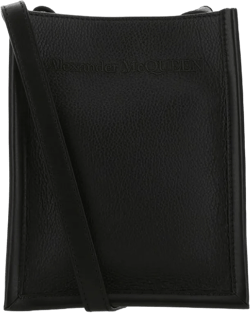 structured leather crossbody bag