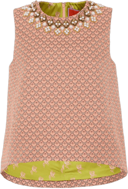 La Scala embroidered top