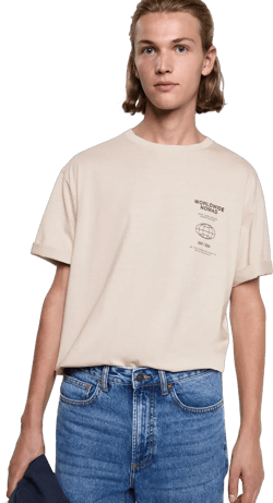 Printed oversize t-shirt