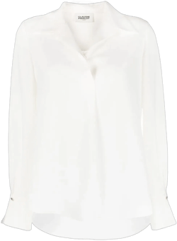 button-up blouse