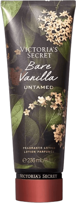 Victoria's Secret Bare Vanilla Untamed Scented Body Lotion For Women 8oz (Bare Vanilla Untamed) Apricot,Fresh,Vanilla 8 Fl Oz (Pack of 1)