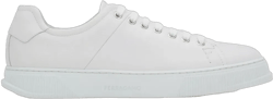 lace-up leather sneakers