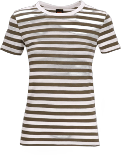 striped T-shirt