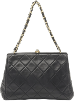 1994-1996 diamond-quilted chain handbag 
