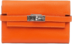2011 Medium Chevre Mysore Kelly Depliant Wallet small wallets
