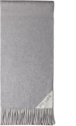 double-face cashmere scarf
