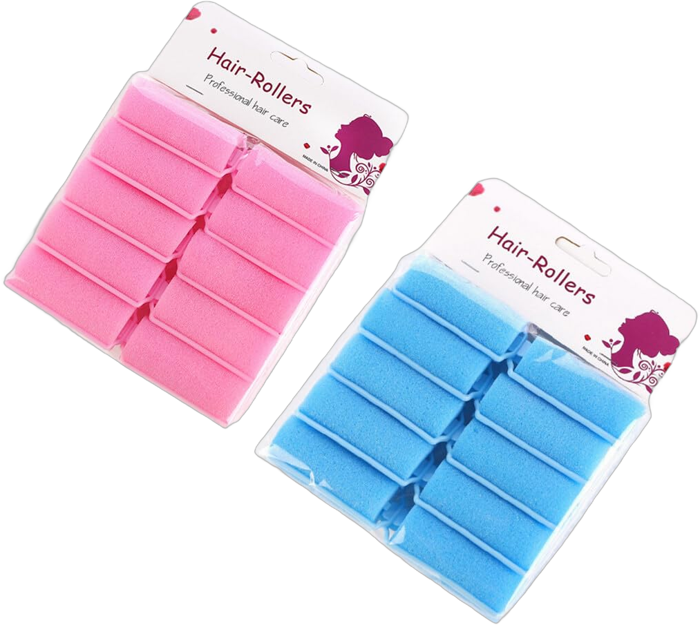 20 Pcs 2.5cm/1inch Foam Sponge Hair Rollers Soft Foam Hair Styling Curlers Small Flexible Sleeping Curlers Not Hurt Hairdressing Curlers Perm Rods Wave Curlers Hair Styling Tools for Women Girls