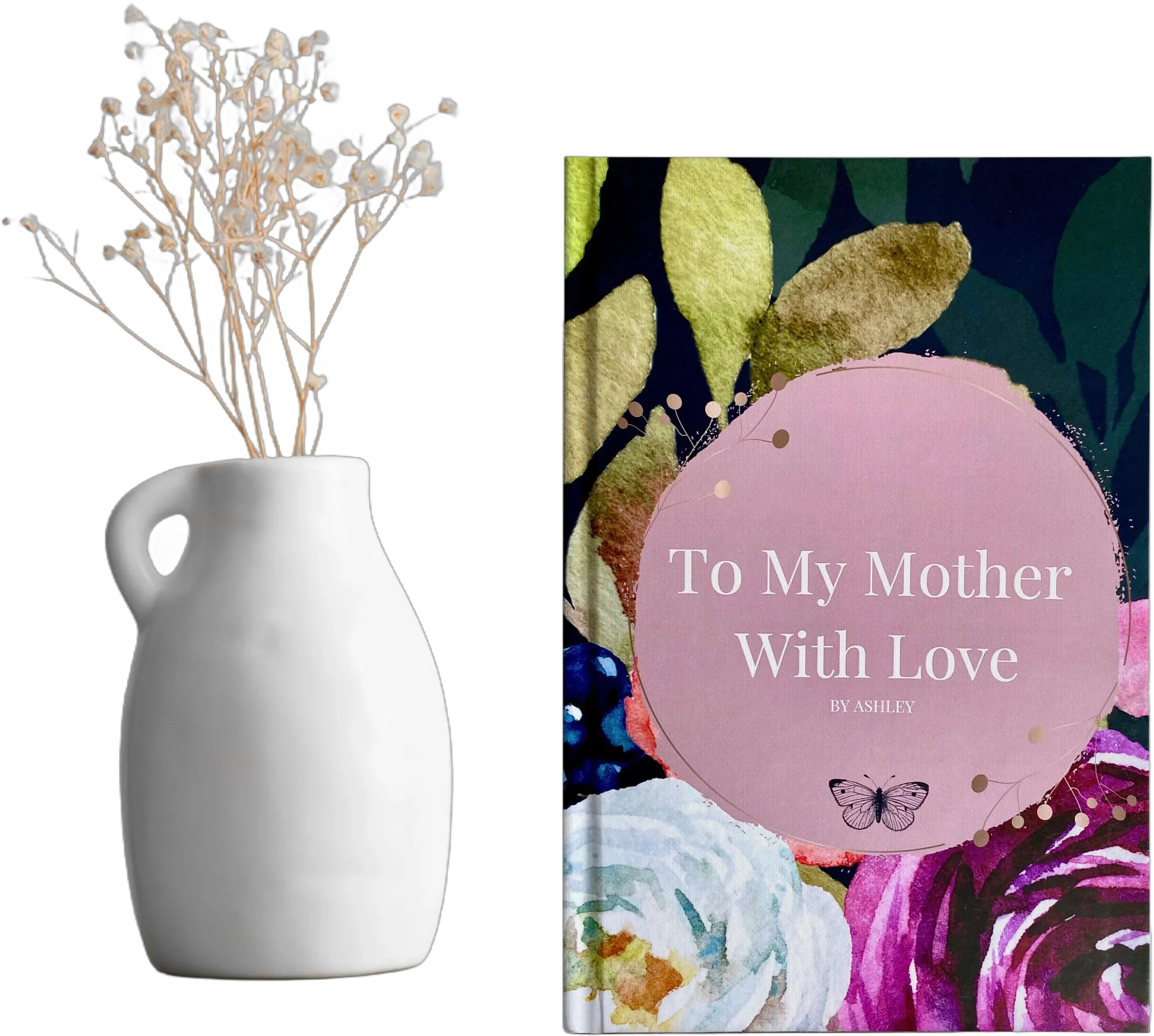 Personalized Book For Mom From Daughter, Birthday Gift For Mom, Gifts For Mother, Unique Gift For Mom, Gift For Mother&#39;s Day, The Writer