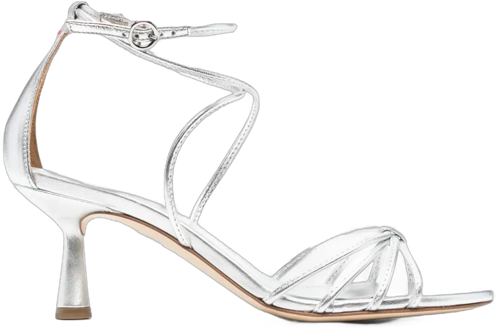 Luella 65mm metallic sandals