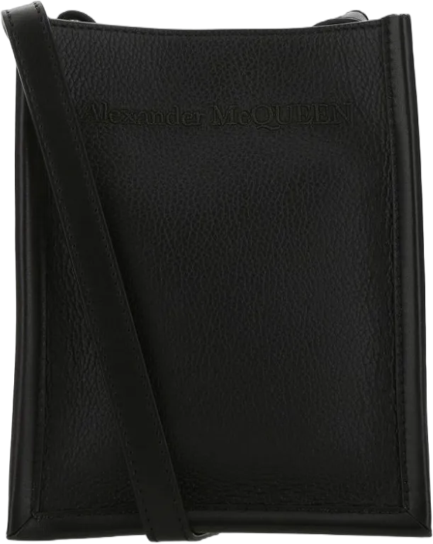 structured leather crossbody bag