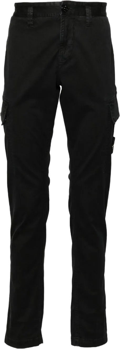 Compass-badge cargo pants