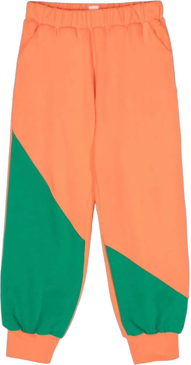 Emma Mixed stretch organic-cotton trousers