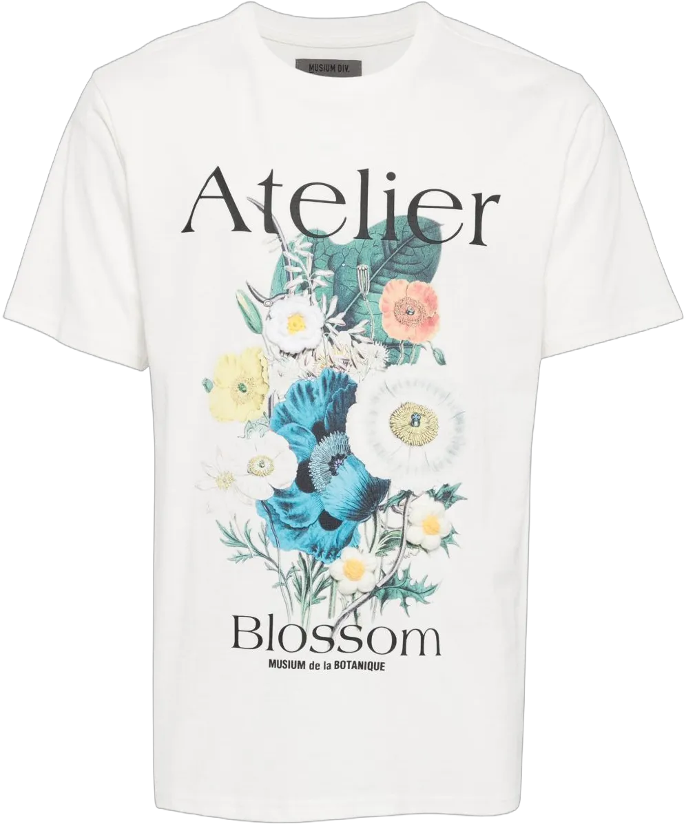 floral print cotton t-shirt 