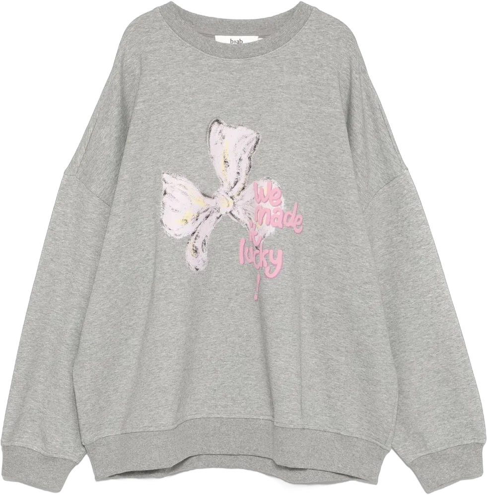 graphic-print sweatshirt