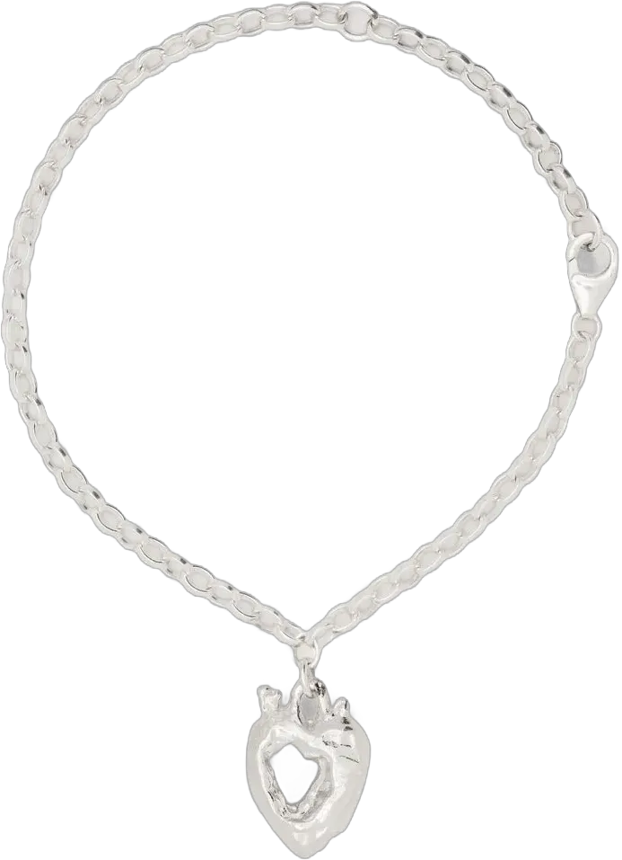 pendant silver-plated bracelet