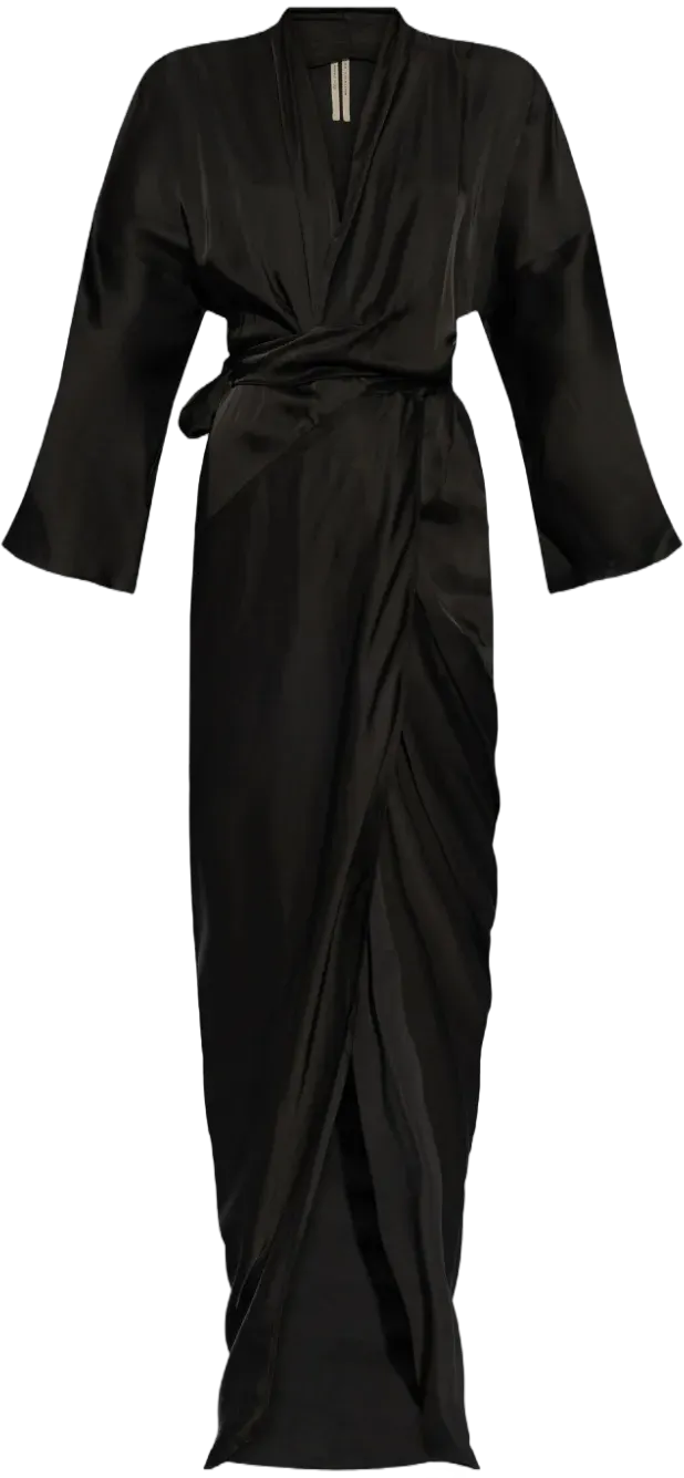 wrap gown 