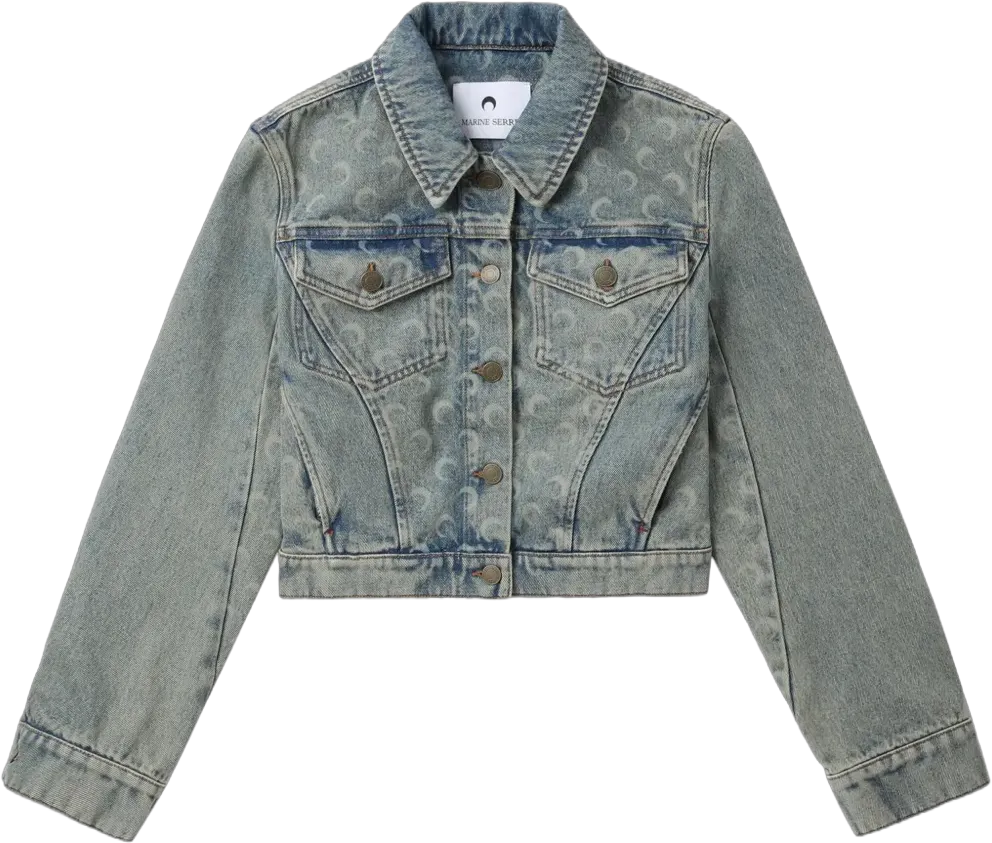 Moon Laser cropped jacket