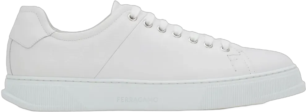lace-up leather sneakers