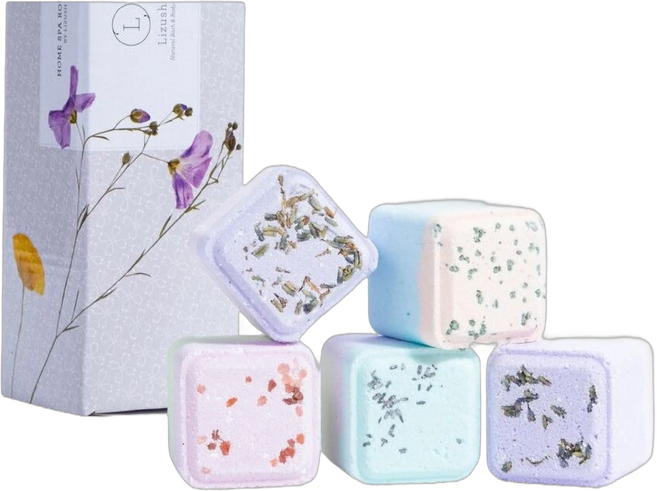 Lizush Shower Steamers Gift Set - Cheer Up Package
