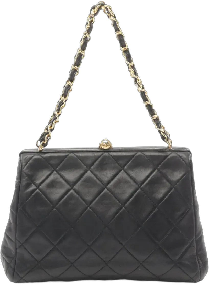 1994-1996 diamond-quilted chain handbag 